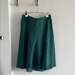 Banana Republic Teal Midi Skirt